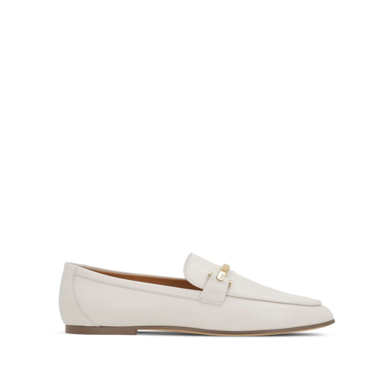 Tod’S - Tod’s Flat shoes White - Moccasins