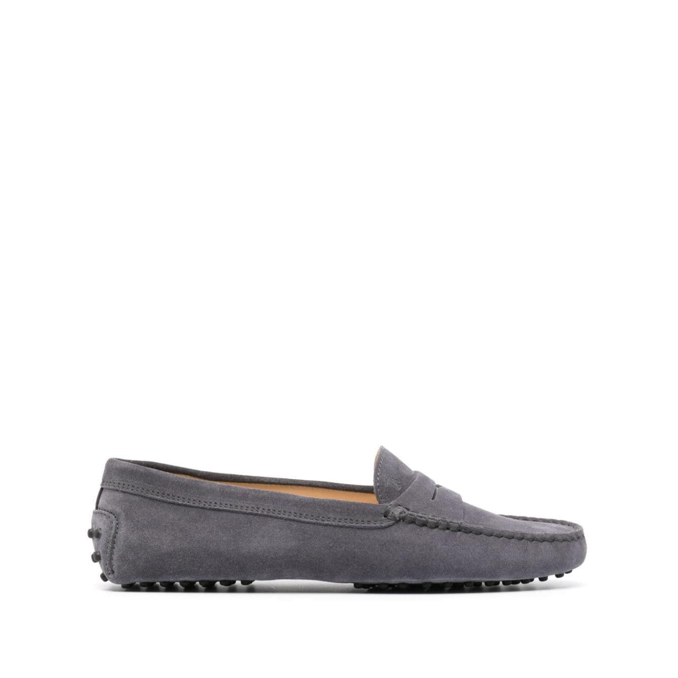 Tod’S - Tod’s Flat shoes Grey - Moccasins