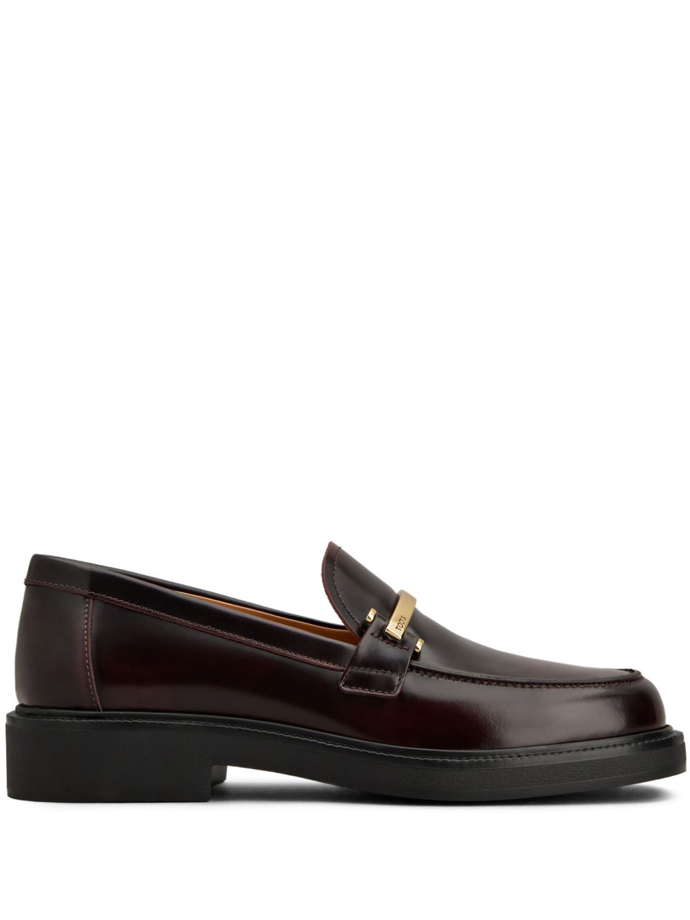 Tod’S - Tod’s Flat shoes Bordeaux - Moccasins