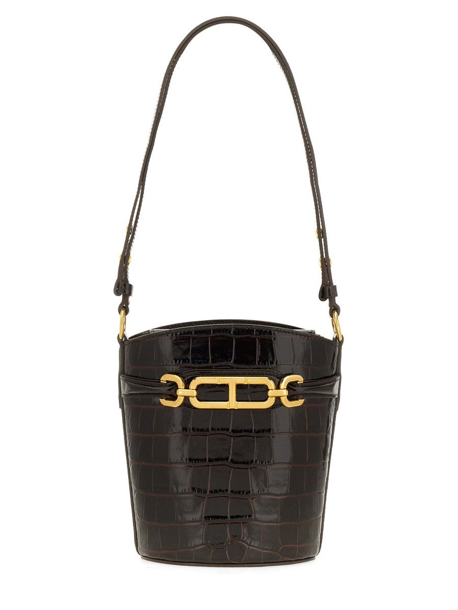 TOM FORD - Tom Ford Small Bucket Bag - Woman->Bags->Shoulder bags