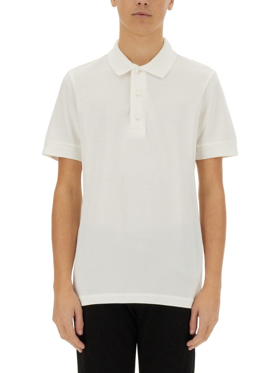 TOM FORD - Tom Ford Piquet Polo - Men’s Tops