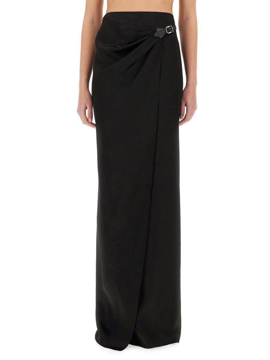 TOM FORD - Tom Ford Maxi ’Wrap’ Skirt With Belt - Woman->Clothing->Skirts