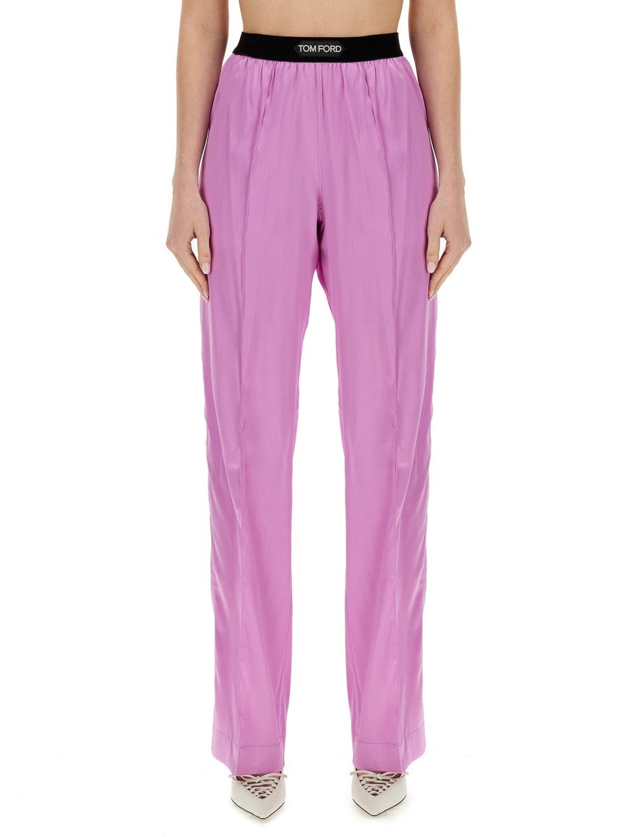 TOM FORD - Tom Ford Pants With Logo - Women’s Pants