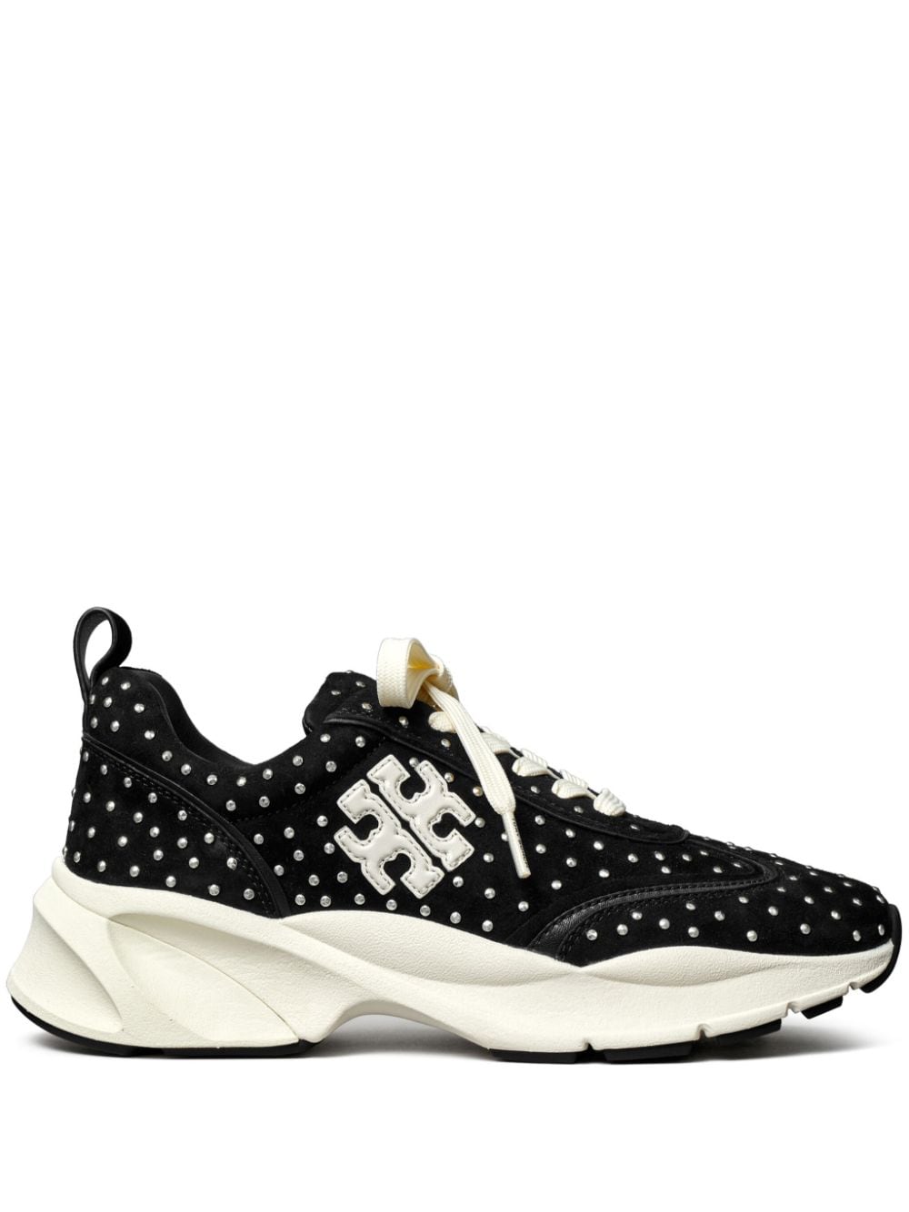 Tory Burch - Tory Burch good luck studded trainers - Women’s Shoes