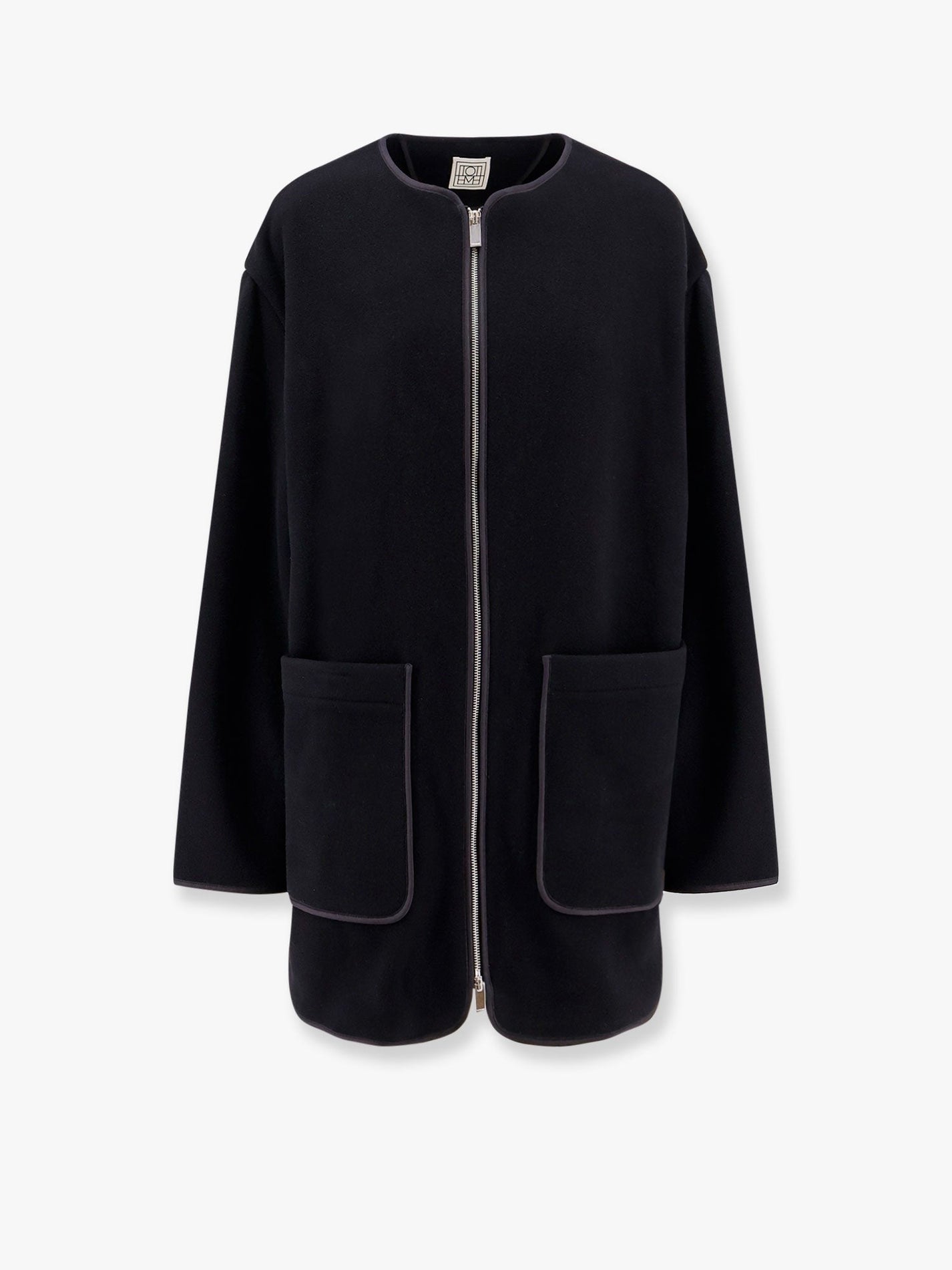 TOTEME - Toteme Wool Blend Coat With Lateral Slits - Women’s Outerwear