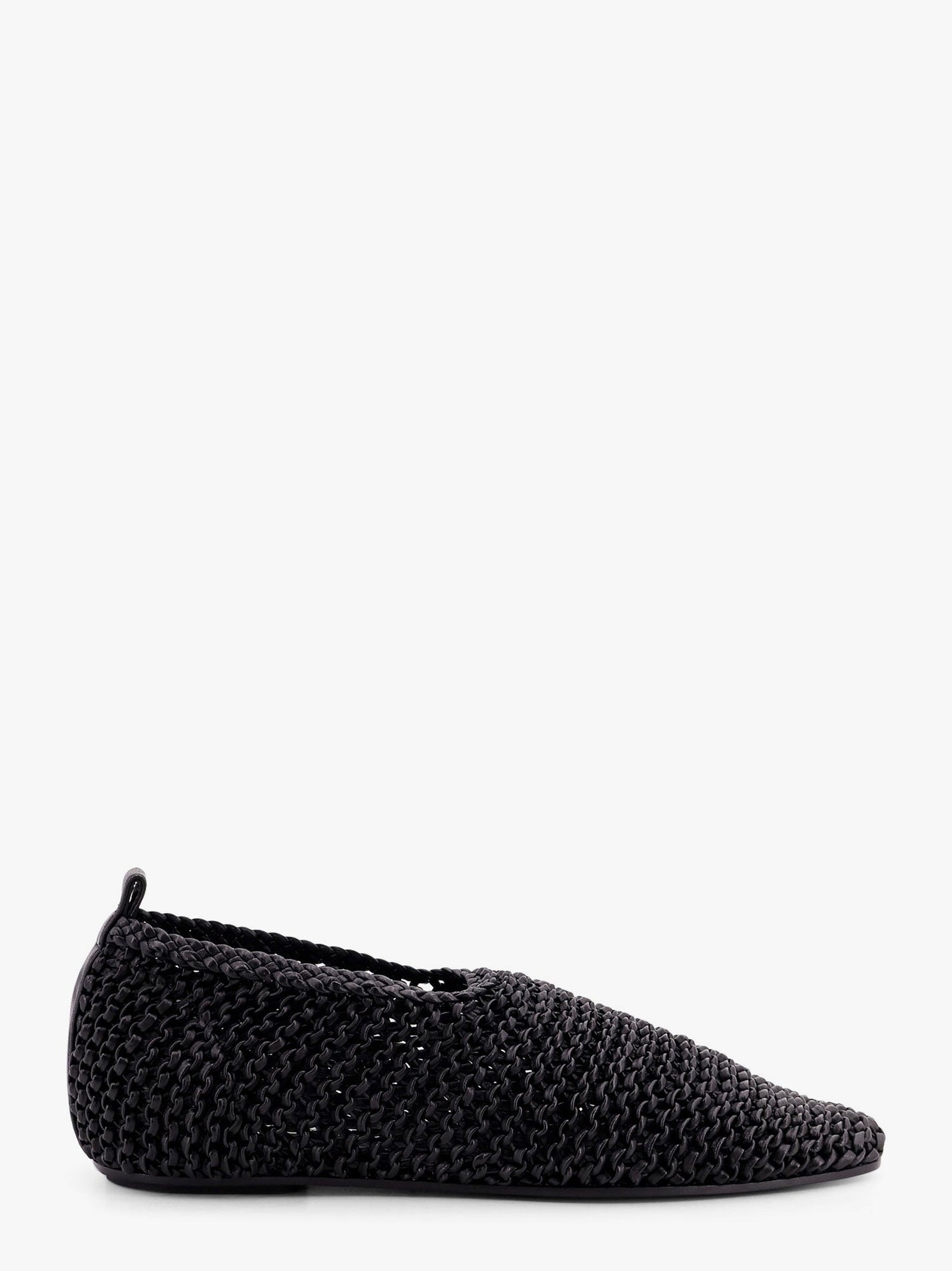 TOTEME - Toteme Interwined Leather Ballerinas - Women’s Shoes