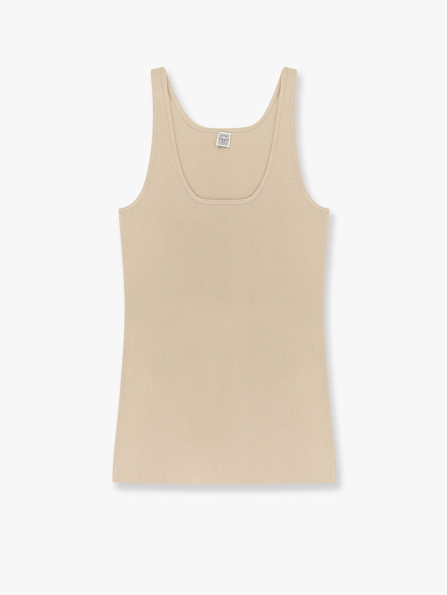 TOTEME - Toteme Compact Knit Tank Bã¬Viscose Blend Top - Women’s Tops