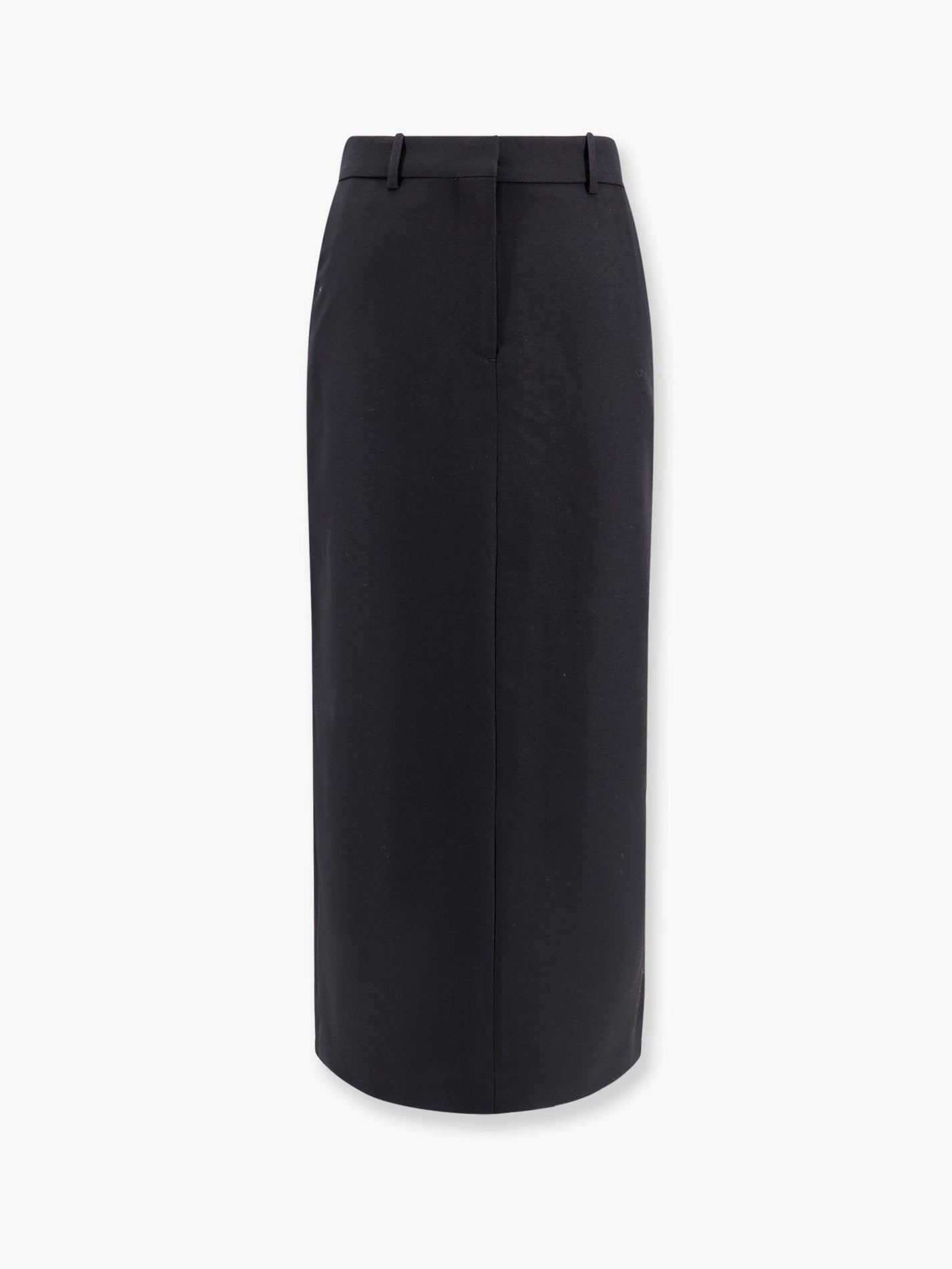TOTEME - Toteme Low Waist Wool Blend Skirt - Women’s Clothing