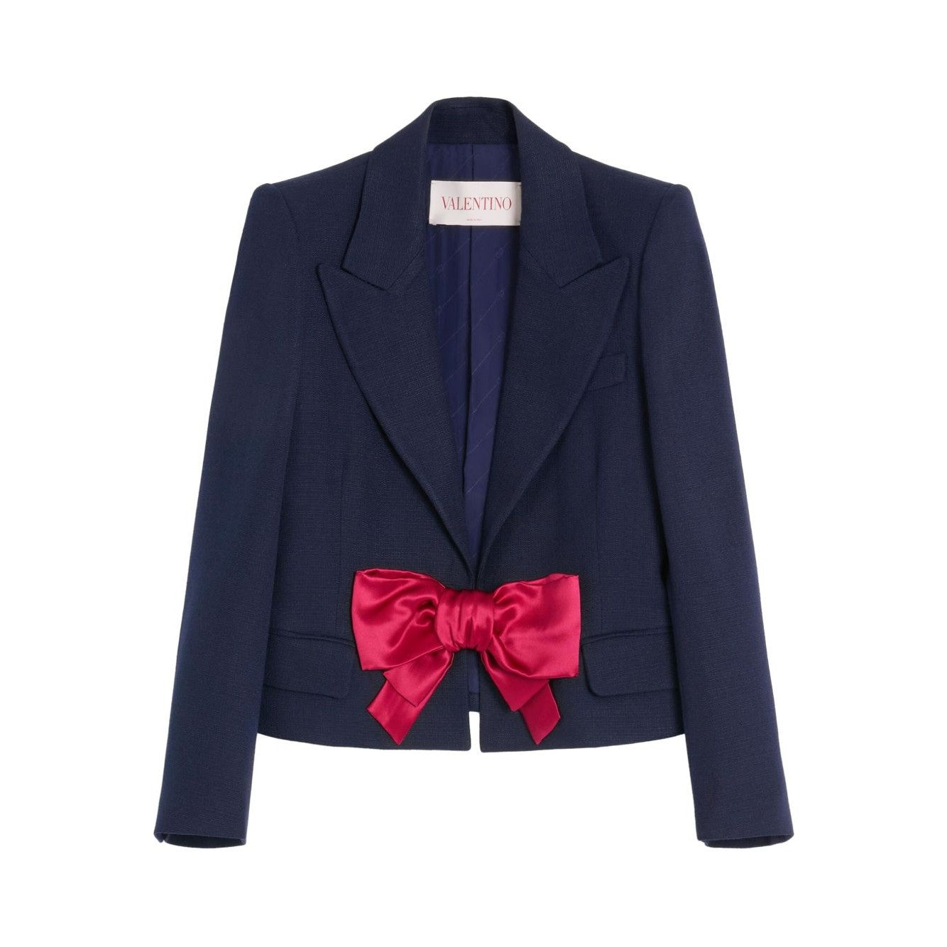 Valentino Valentino Bow detail single breasted blazer Women’s Clothing