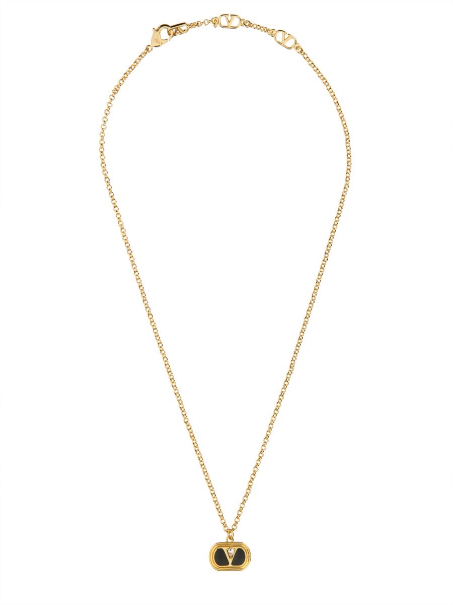 Valentino Garavani - Valentino Garavani ’Ovalette’ Necklace - Women’s Accessories
