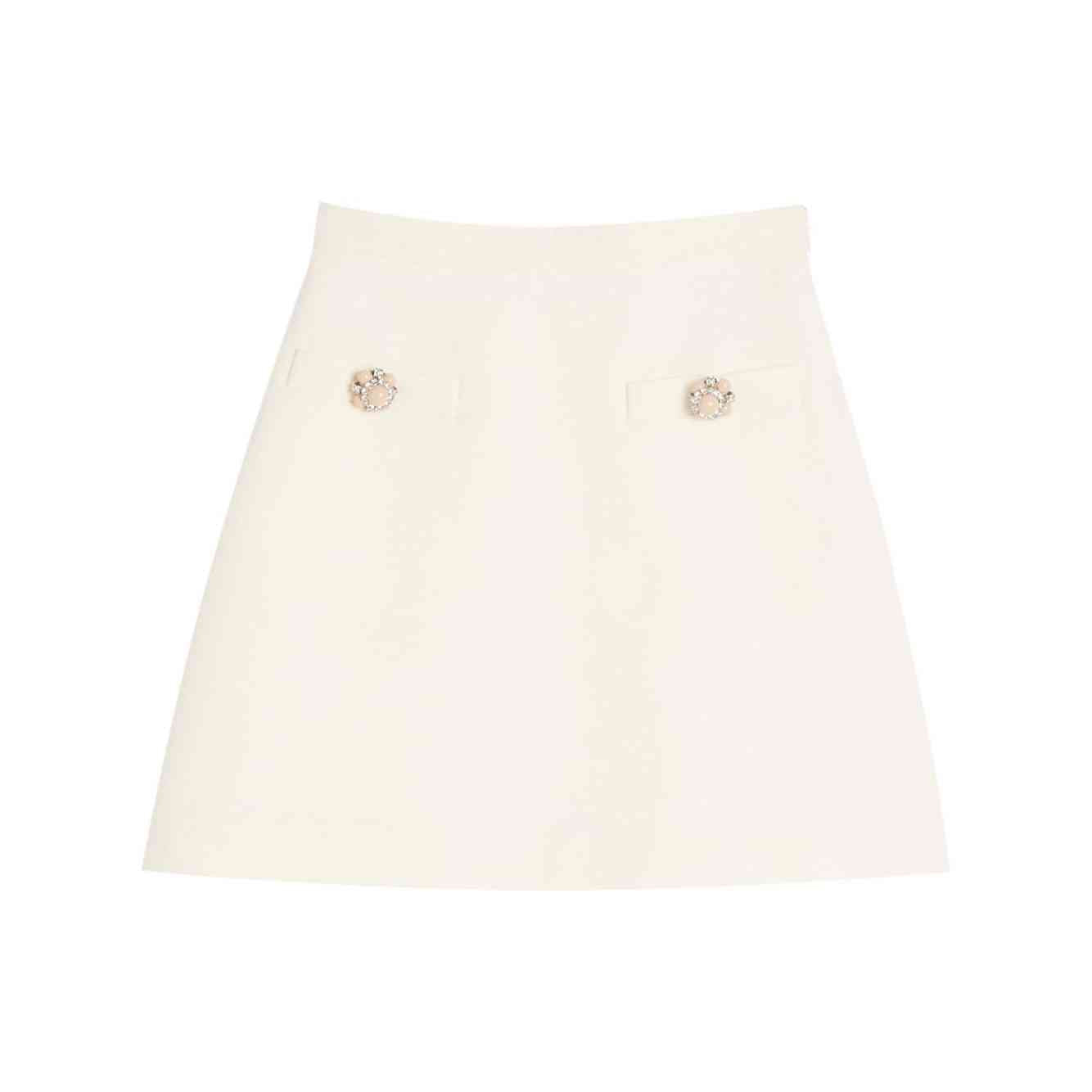 Valentino Valentino Crepe Couture Skirt Women’s Clothing