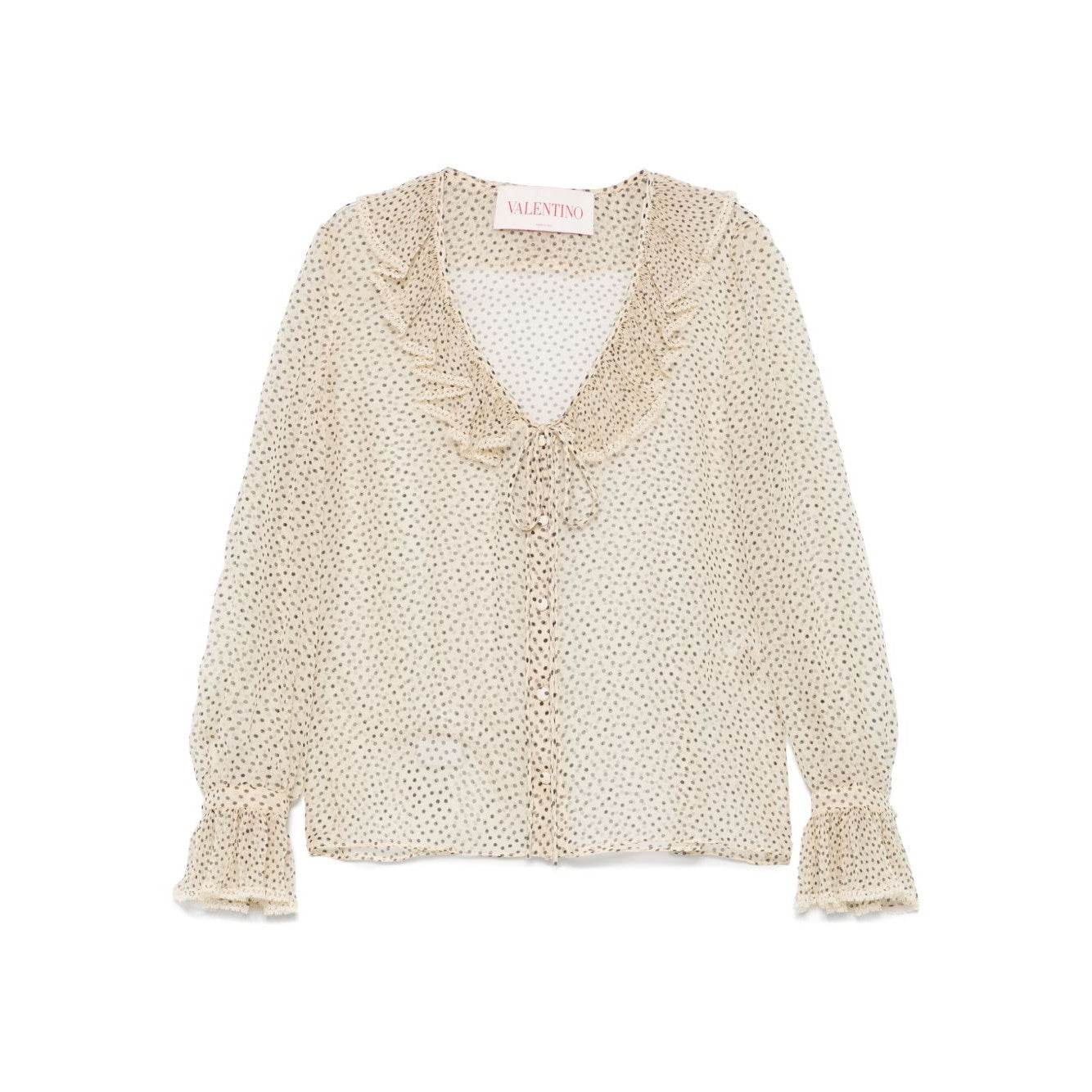 Valentino - Valentino Shirts Beige - Women’s Tops