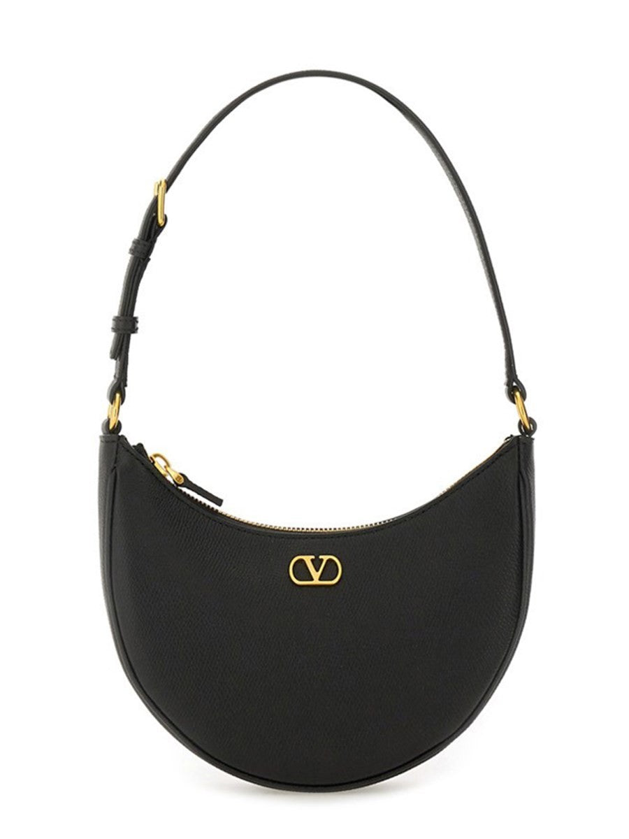 Valentino Garavani - Valentino Garavani Mini Hobo Bag ’Vlogo Signature’ - Women’s Bags