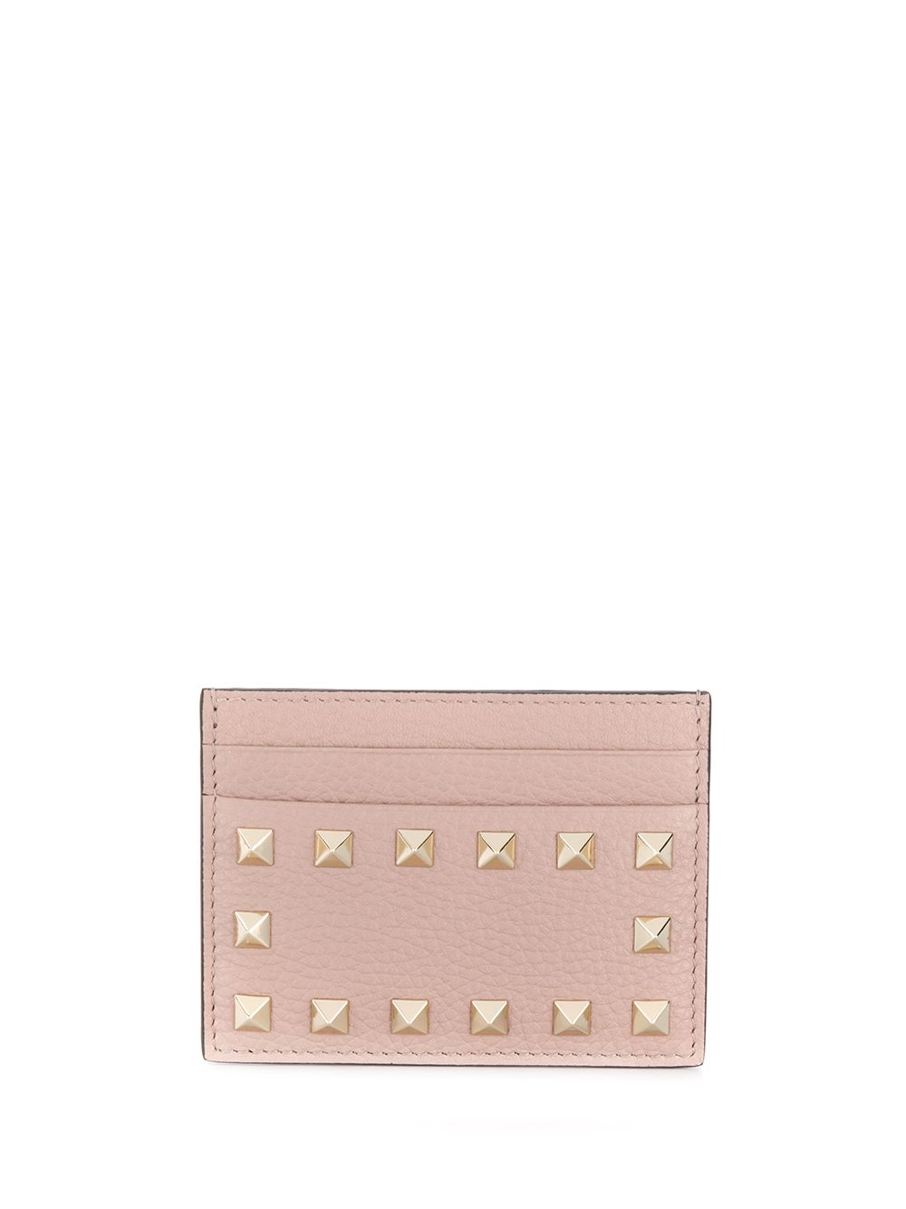 Valentino Garavani Valentino Garavani Rockstud leather card case Women’s Accessories