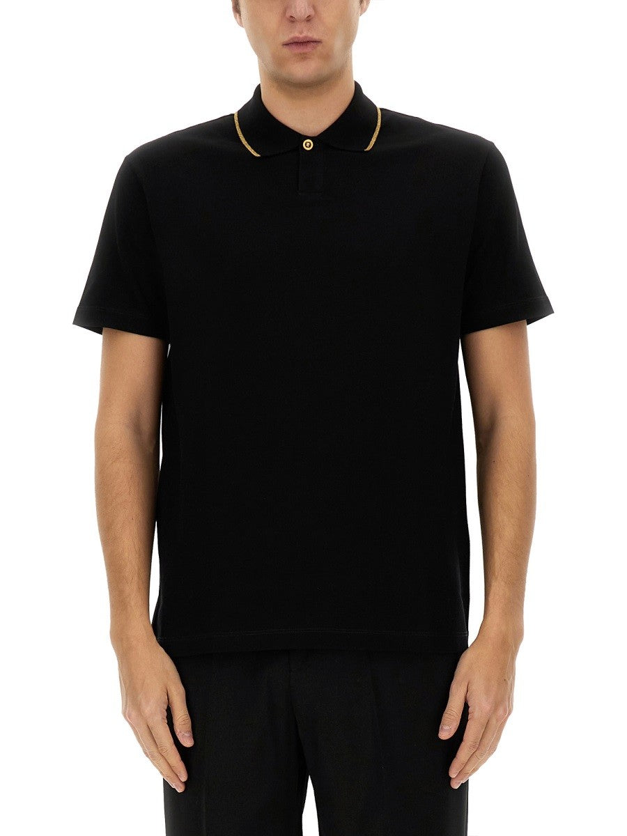 Versace - Versace Piquet Polo - Men’s Tops