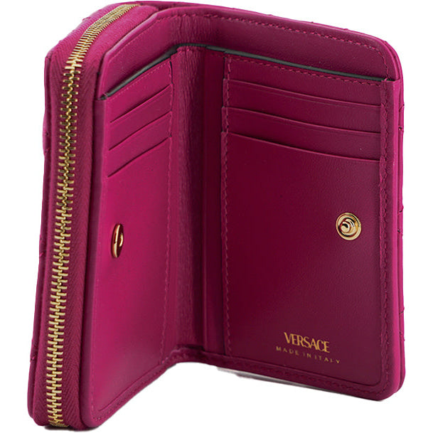 Versace - Versace Bifold Zip Wallet - Small Leather Goods