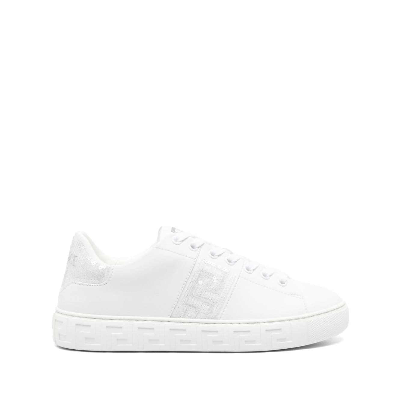 Versace - Versace Greca-embellished Sneakers - Sneakers