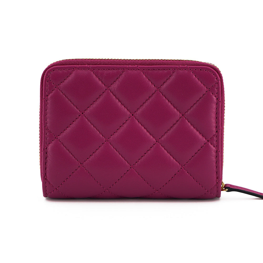 Versace - Versace Bifold Zip Wallet - Small Leather Goods