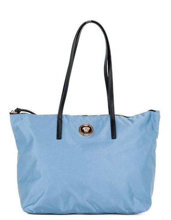 Versace - Versace Portuna Medusa Cornflower Tote - Women’s Bags