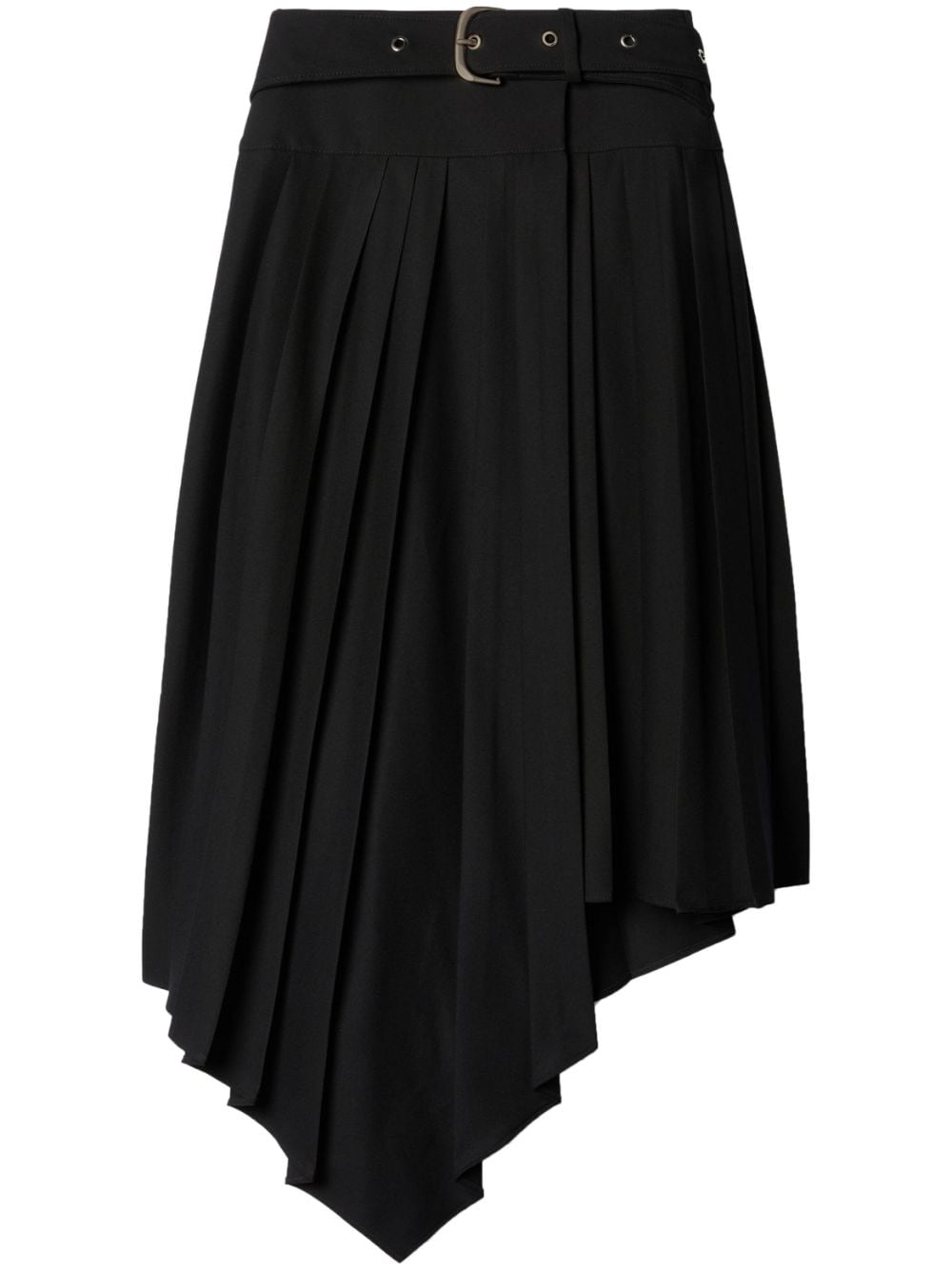 Off White - Off White Tech Drill Belt Pleated Skirt - Skirts