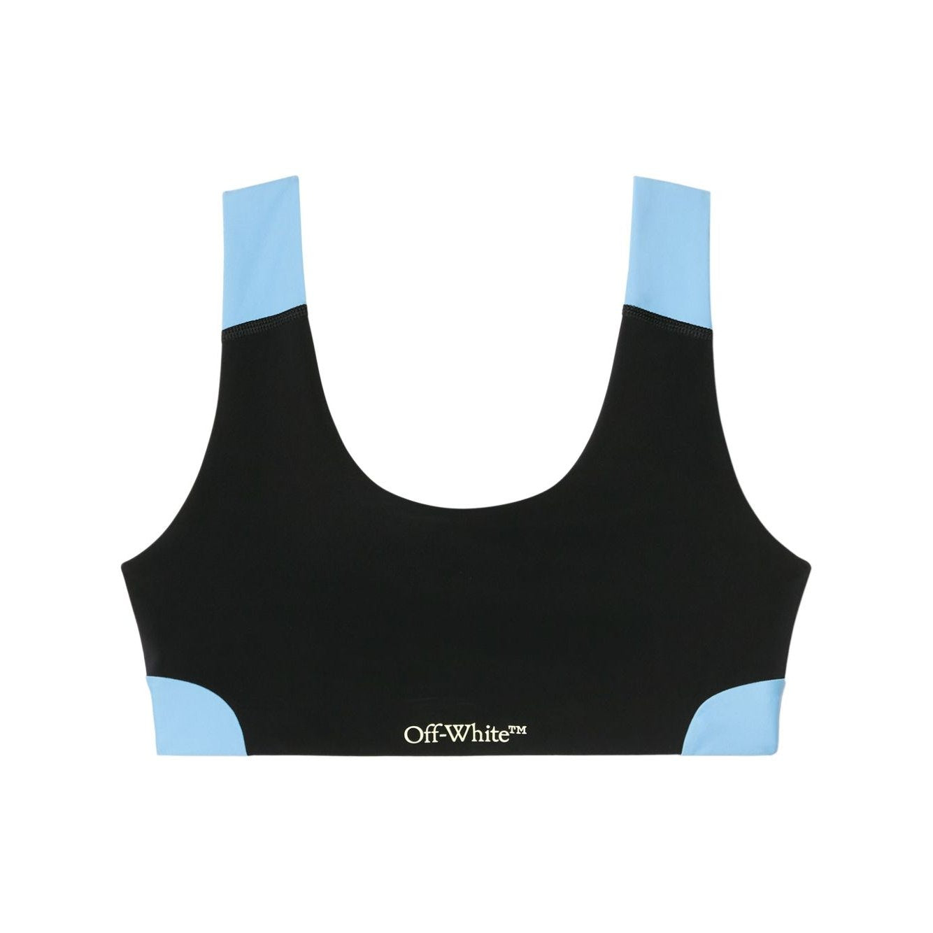 Off White - Off White Bra With Colour-Block Design - Women’s Clothing