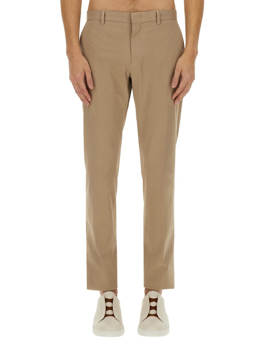 Zegna - Zegna Straight Leg Pants - Man->Clothing->Trousers