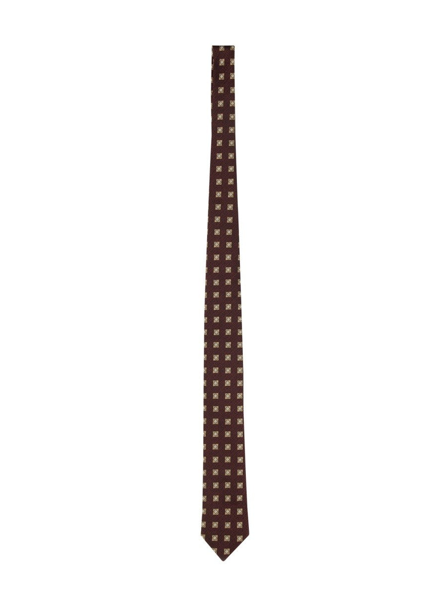 Zegna - Zegna Silk Jacquard Tie - Men’s Accessories