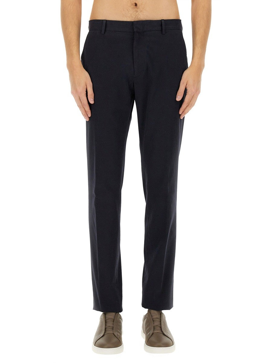 Zegna - Zegna Straight Leg Pants - Man->Clothing->Trousers