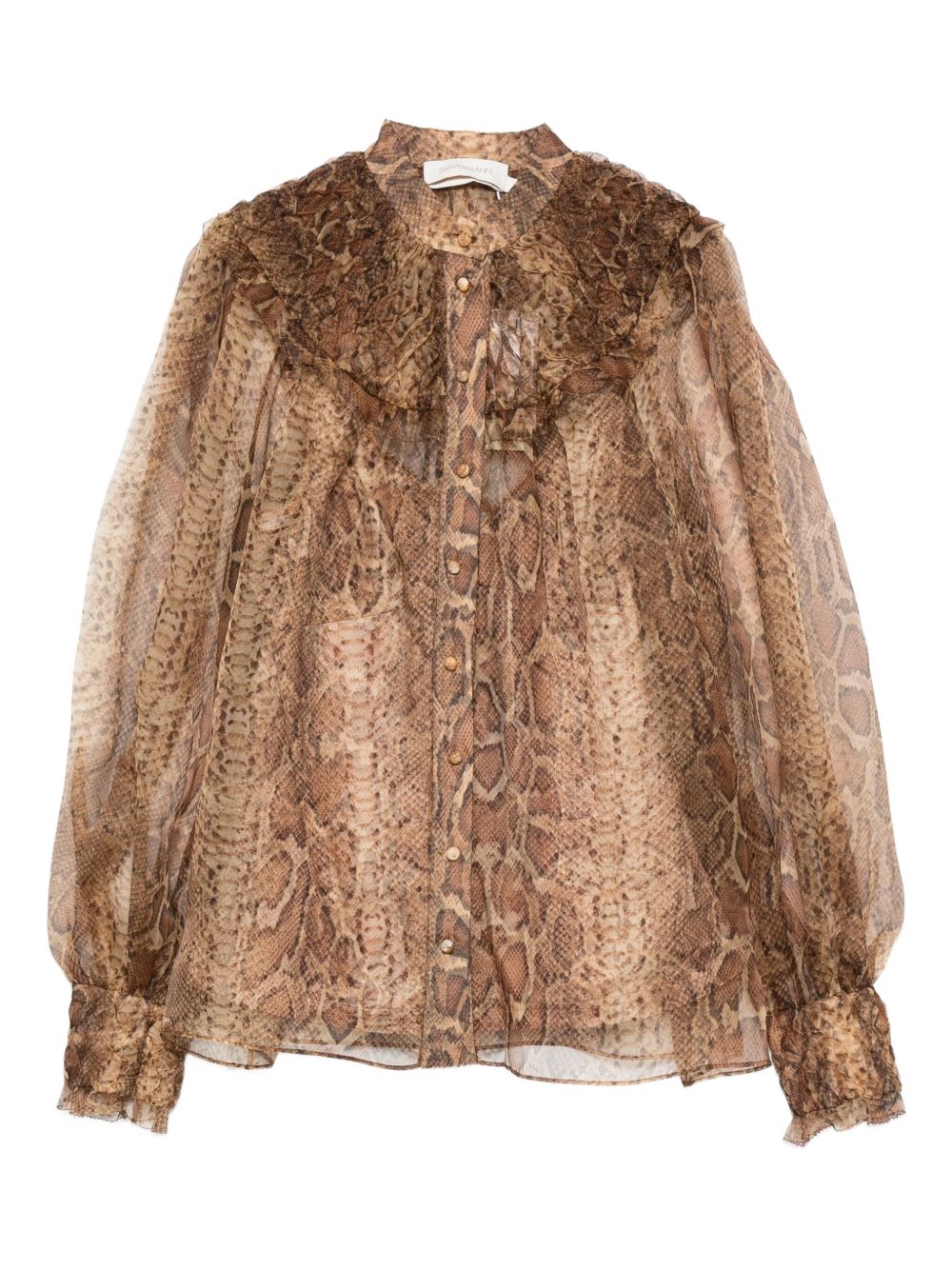 Zimmermann - Zimmermann Shirts Brown - Shirts