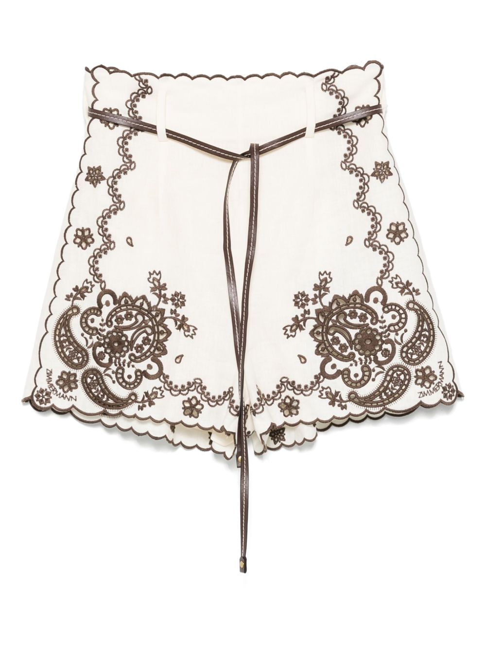 Zimmermann - Zimmermann Shorts Ivory - Short trousers