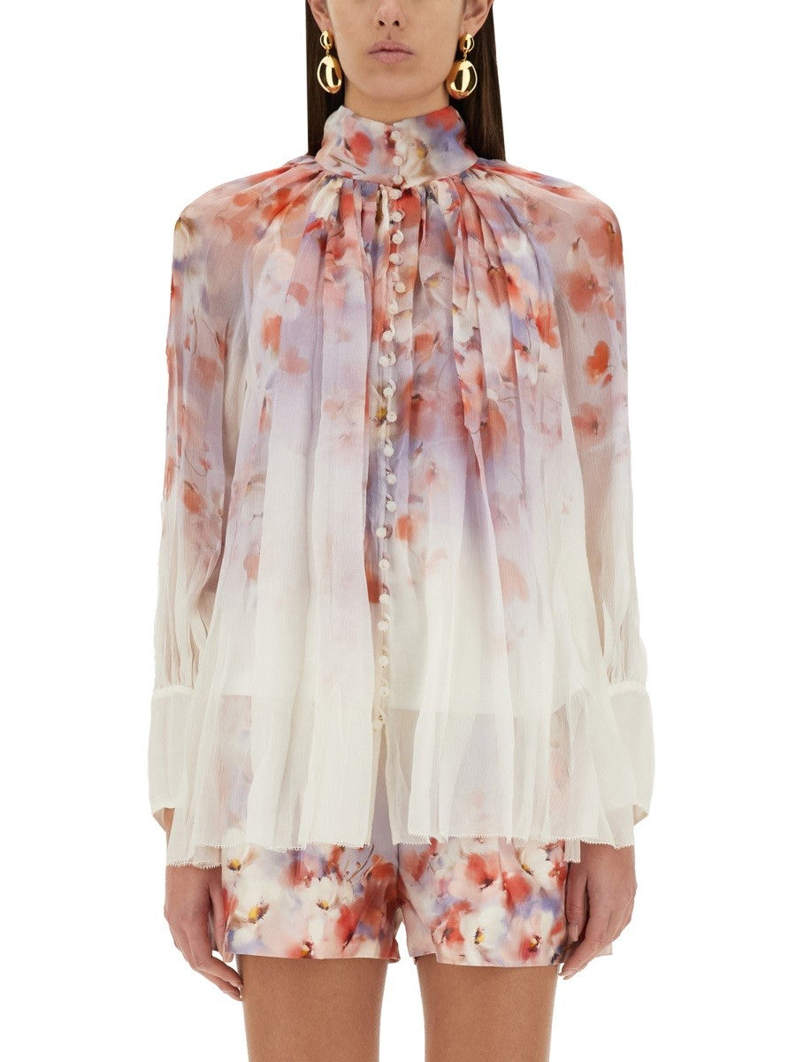 ZIMMERMANN - Zimmermann Smock Blouse ’Crush’ - Women’s Tops