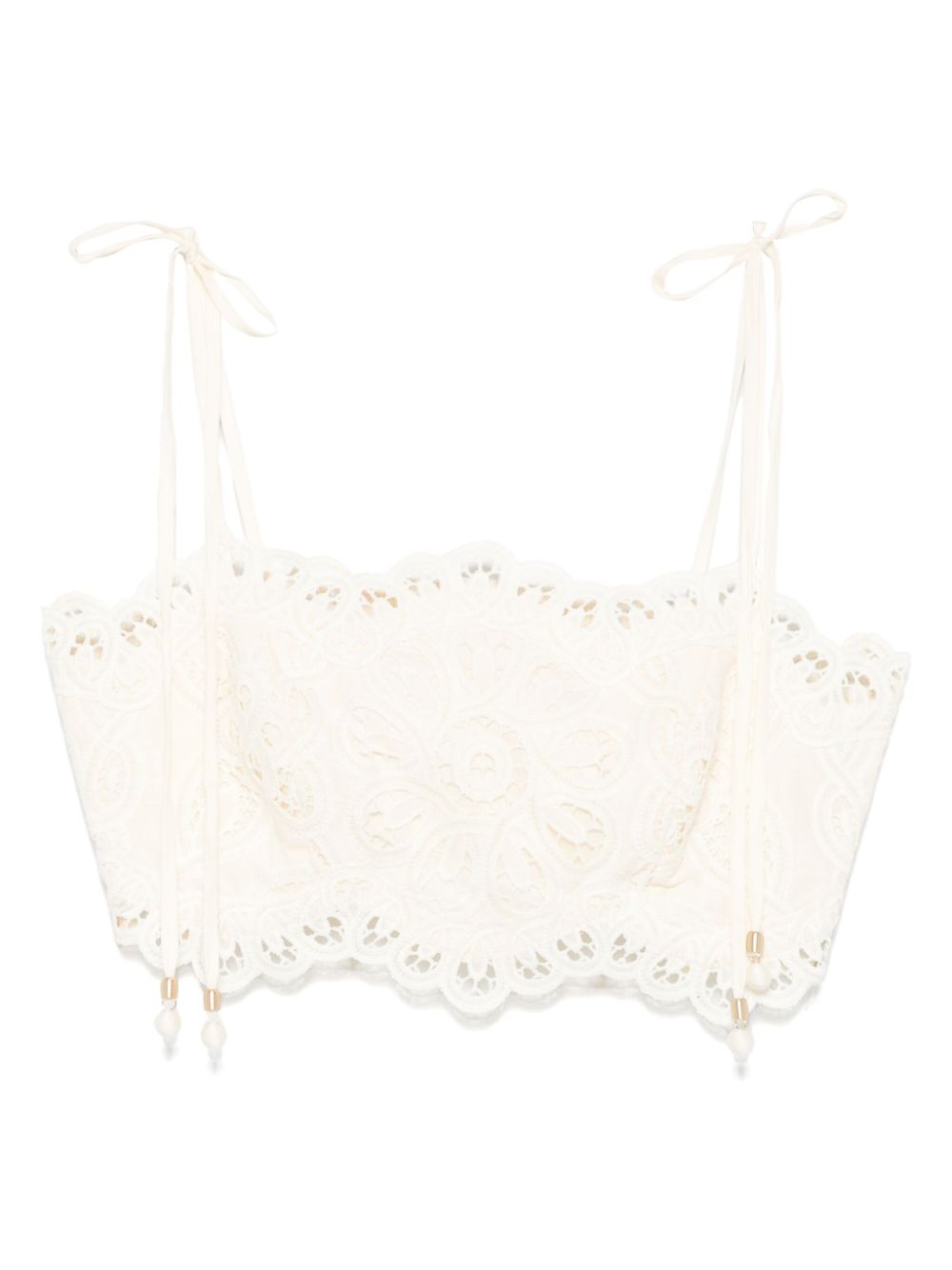 Zimmermann - Zimmermann Top Ivory - Topwear