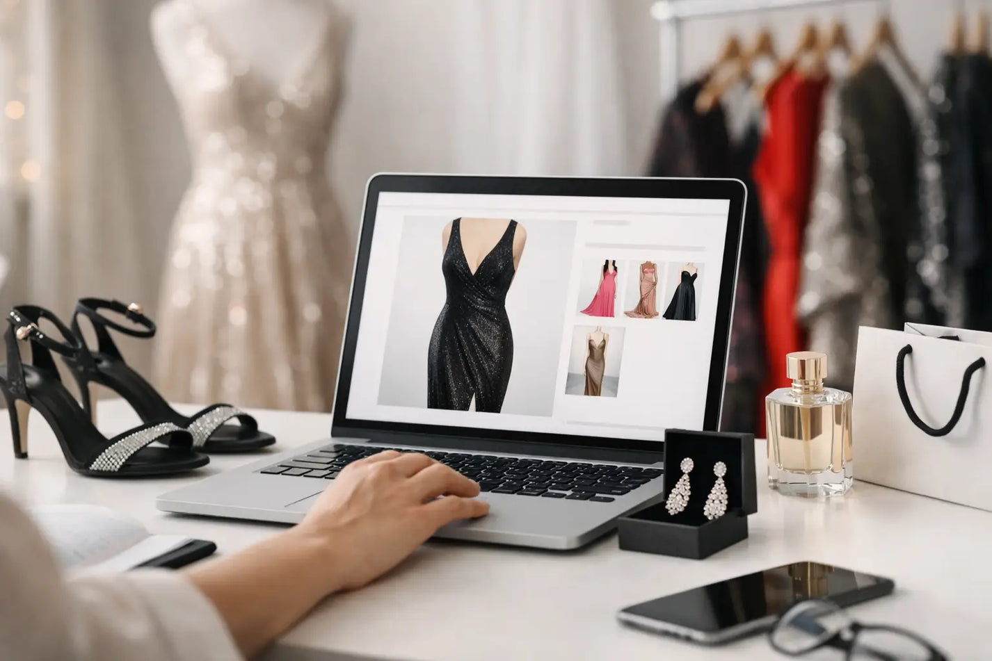 How to Shop Designer Eveningwear Online Well