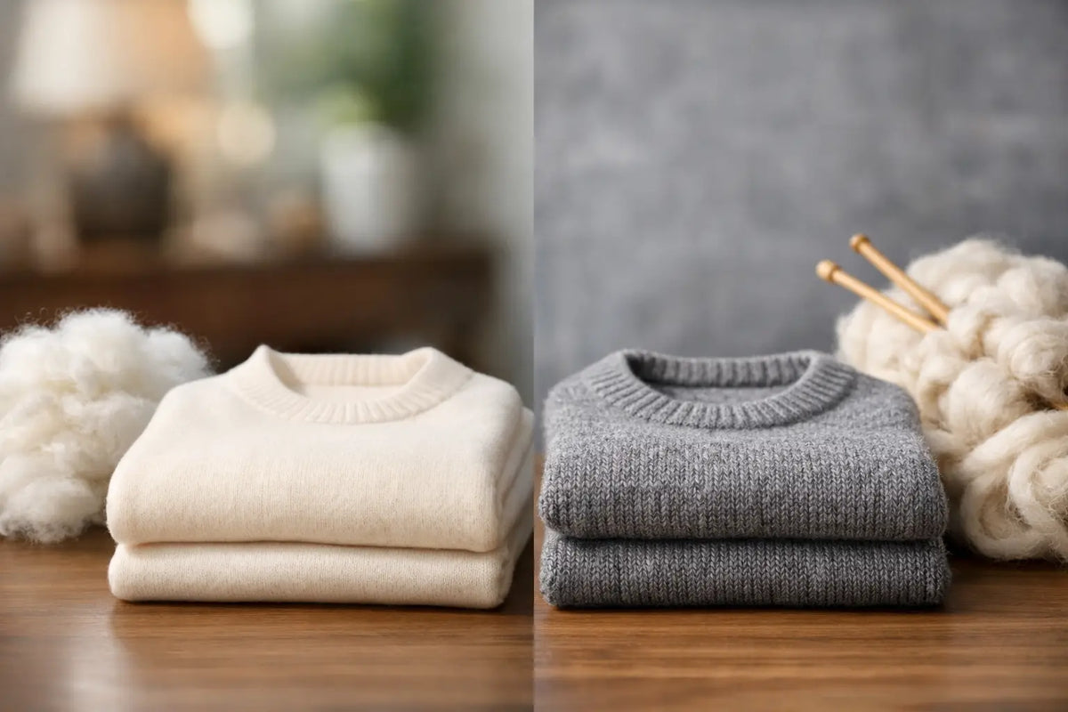 Cashmere Sweaters vs Wool - Which Is Better?