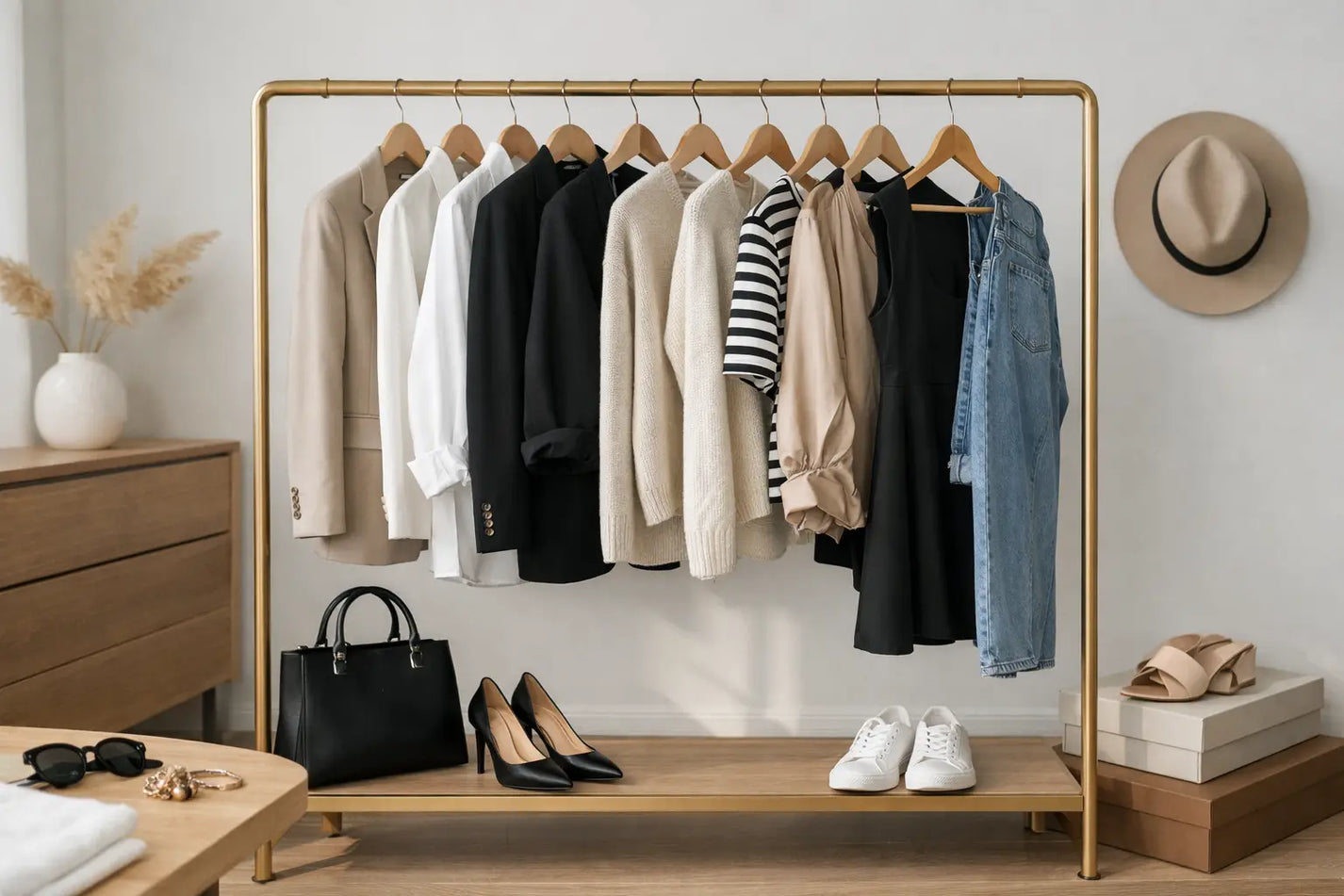 Designer Capsule Wardrobe Example to Copy