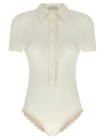 Magda Butrym Bodysuit White