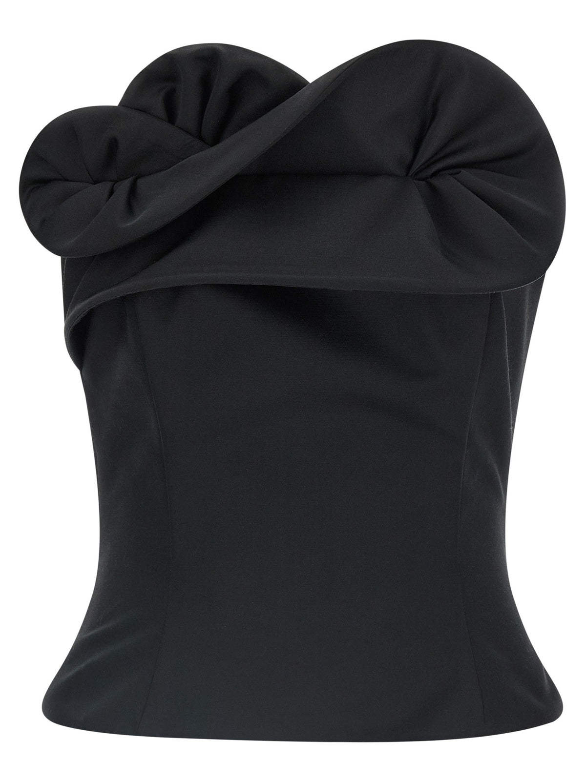 Magda Butrym Corset Top Black