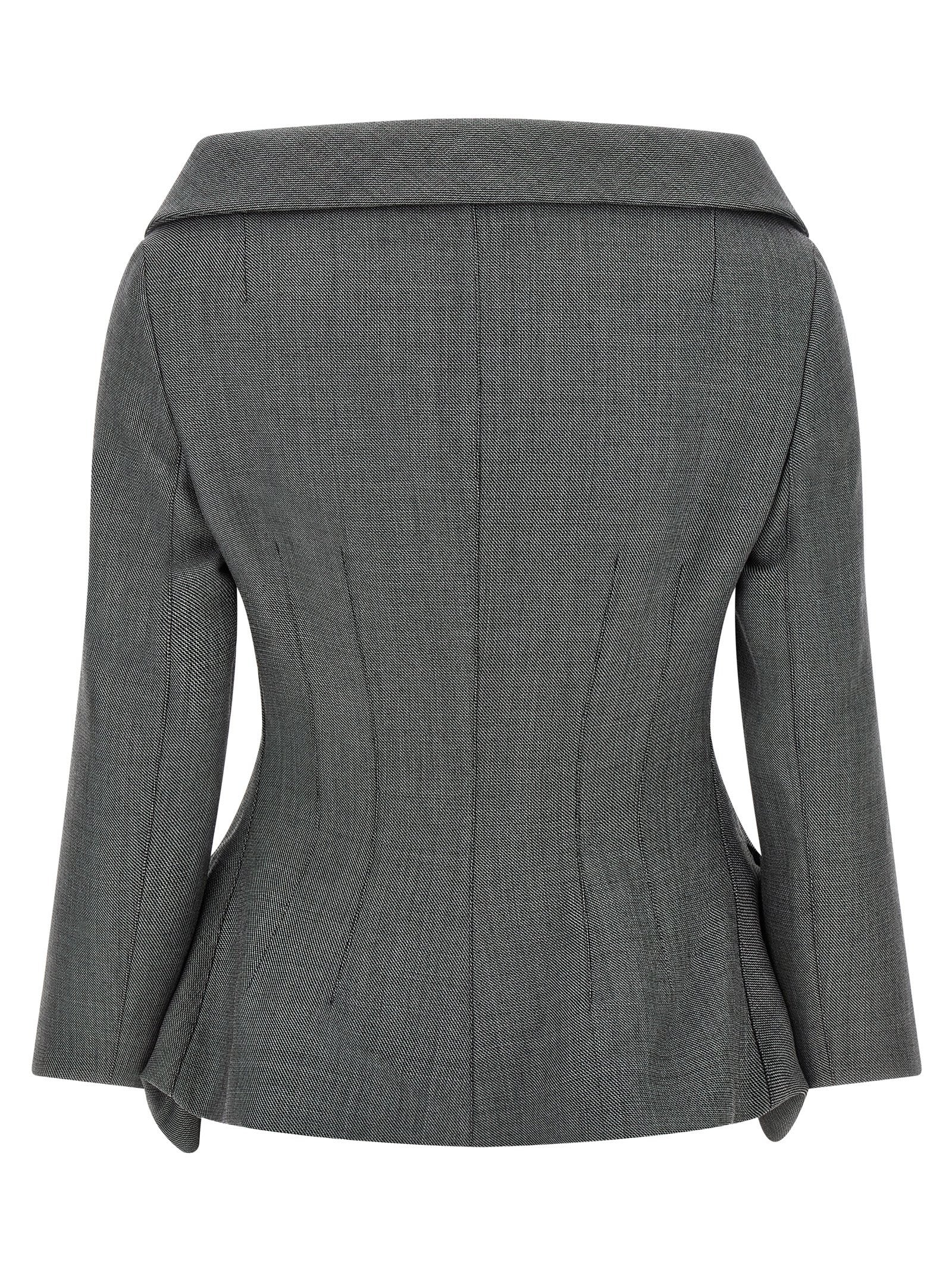 Magda Butrym Blazer Grey