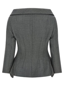 Magda Butrym Blazer Grey
