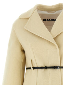 Jil Sander Coat White