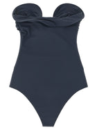 Magda Butrym One Piece Swimsuit Grey, view 2