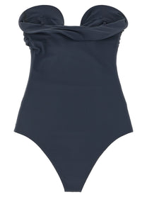 Magda Butrym One Piece Swimsuit Grey