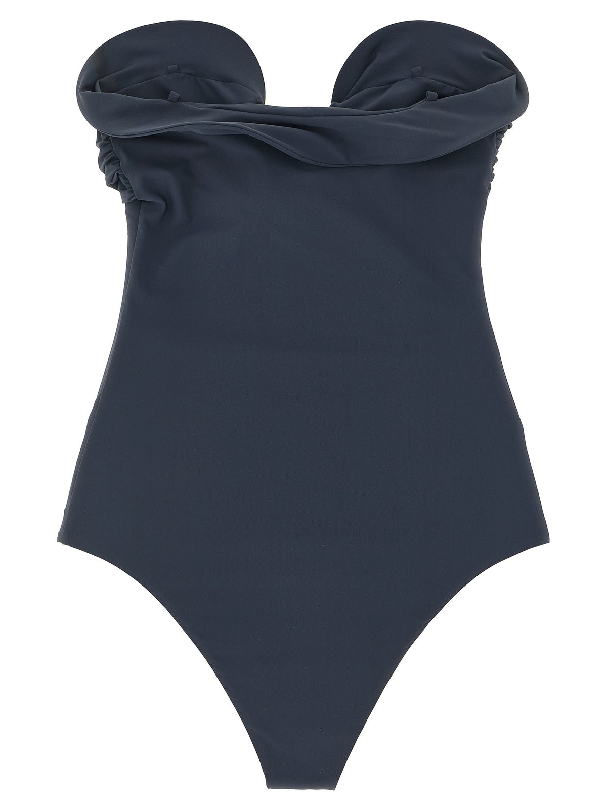 Magda Butrym One Piece Swimsuit Grey, view 2