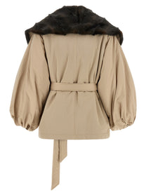 Magda Butrym Jacket Beige