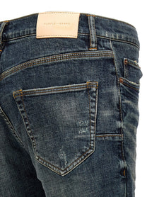 PURPLE BRAND Year Dirty Fade Jeans Blue