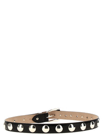 KHAITE Women's Benny Belt Black