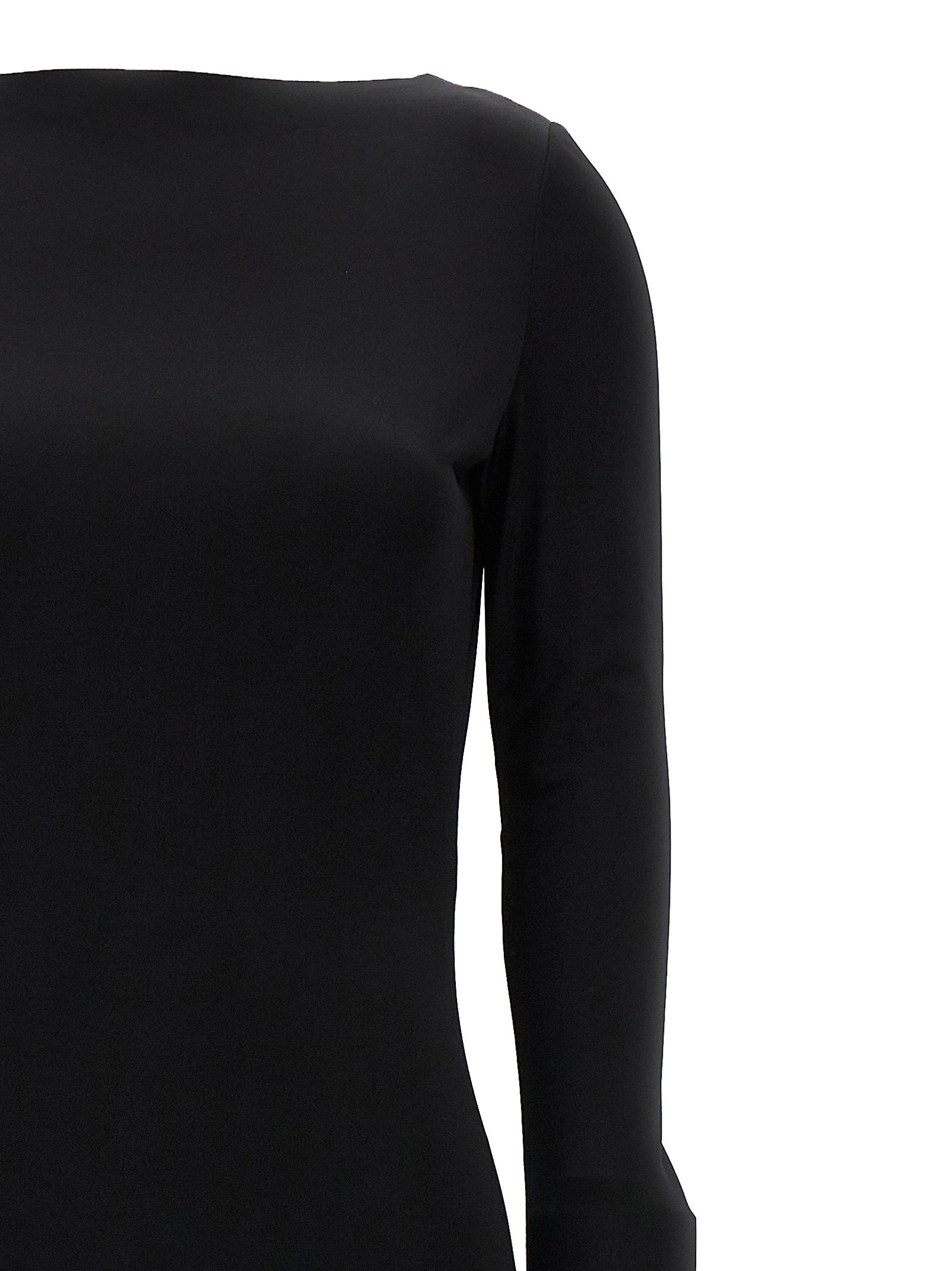 VERSACE - VERSACE Women’s La Vacanza Capsule Long Dress Black - Women’s Clothing