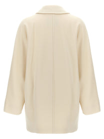 Max Mara Icon Coat Coat White, view 2