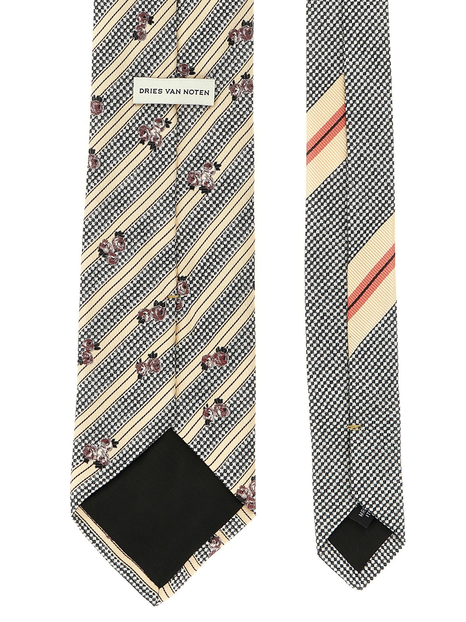 Dries Van Noten Tie Gold