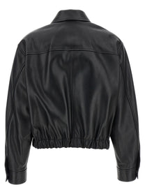 VERSACE - VERSACE - Leather blouson - Women’s Outerwear